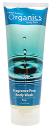 Desert Essence Body Wash Unscented 8 OZ
